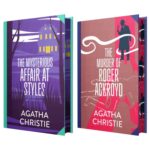 Agatha Christie 2 Books Set ? The Mysterious Affair at Styles & The Murder of Roger Ackroyd | Sprayed Edges Edition