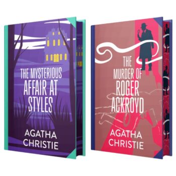 Agatha Christie 2 Books Set ? The Mysterious Affair at Styles & The Murder of Roger Ackroyd | Sprayed Edges Edition