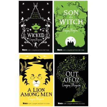 Wicked Years Series 4-Book Collection Set by Gregory Maguire ? Wicked, Son of a Witch, A Lion Among Men & Out of Oz