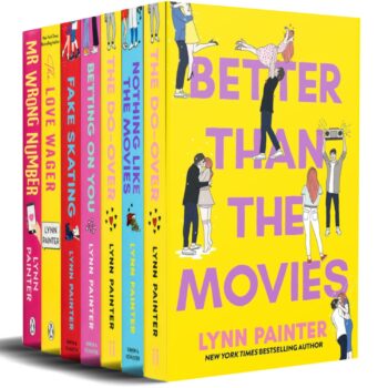 Lynn Painter 7 Book Collection Set- Better Than the Movies, The Do-Over, Betting on You, Nothing Like the Movies, The Love Wager, Mr Wrong Number & Fake Skating | Romantic Comedy Books
