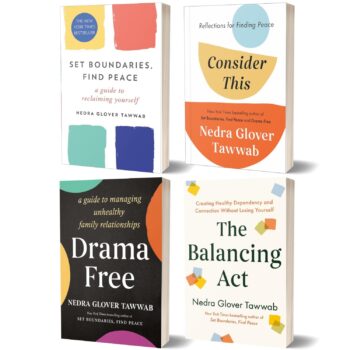 Nedra Glover Tawwab 4 Books Collection Set ? The Balancing Act, Consider This, Drama Free & Set Boundaries, Find Peace | Self-Help & Personal Growth Books