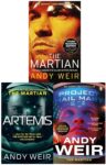 Andy Weir 3 Books Collection Set ? Project Hail Mary, Artemis & The Martian | Sci-Fi Novels