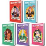 Pocket Potters Series 5-Book Illustrated Collection by J.K. Rowling ? Harry Potter, Ron Weasley, Hermione Granger, Albus Dumbledore & Luna Lovegood