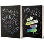 Neil deGrasse Tyson Collection 2 Books Set (Just Visiting This Planet & Merlin's Tour of the Universe)