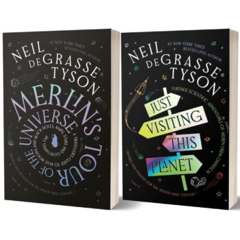 Neil deGrasse Tyson Collection 2 Books Set (Just Visiting This Planet & Merlin's Tour of the Universe)