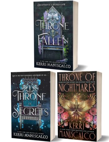 Prince of Sin Series 3 Book Set by Kerri Maniscalco ? Kingdom of the Wicked, Kingdom of the Cursed & Kingdom of the Feared
