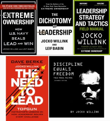 Jocko Willink (5-Book Collection Set) ? Extreme Ownership,  The Dichotomy of Leadership,  Discipline Equals Freedom,  Leadership Strategy & Tactics,  Need to Lead
