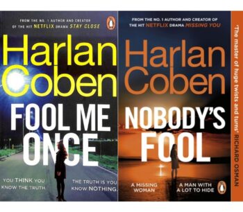 Detective Sami Kierce Series 2 Book set by Harlan Coben- Fool Me Once and Nobody?s fool