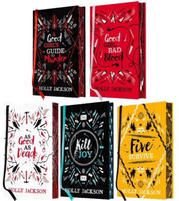 Holly Jackson Collector?s Edition 5 Book Set ? A Good Girl?s Guide to Murder,  Good Girl, Bad Blood,  As Good As Dead,  Kill Joy & Five Survive