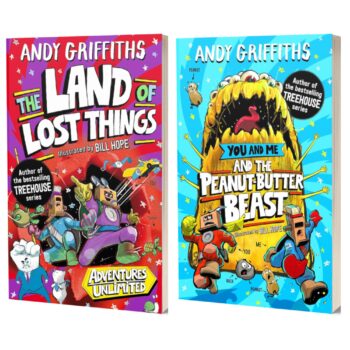You & Me Series 2 Book Collection set- You and Me and the Land of Lost Things & The Peanut Butter Beast