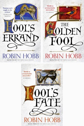 Tawny Man Trilogy 3 Book Set by Robin Hobb (Fool?s Errand, Golden Fool, Fool?s Fate)