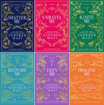 Shatter Me special Collectors Edition 6 Book Set by Tahereh Mafi (Shatter Me, Unravel Me, Ignite Me, Restore Me, Defy Me, Imagine Me)