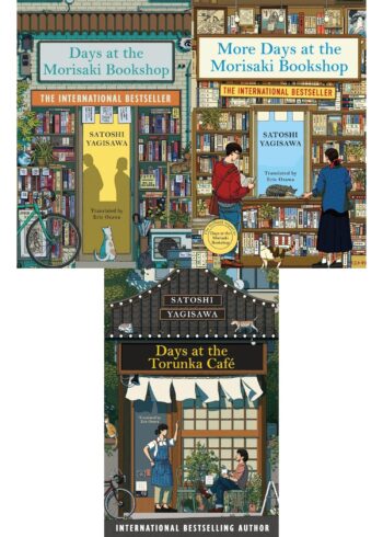 Satoshi Yagisawa 3 Books Collection Set - Days at the Torunka Cafe, Days at the Morisaki Bookshop & More Days at the Morisaki Bookshop
