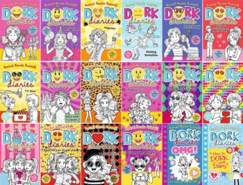 Dork Diaries 18-Book Collection Set with Dork Diaries OMG! and 3.5 How to Dork Your Diary by Rachel Ren?e Russell